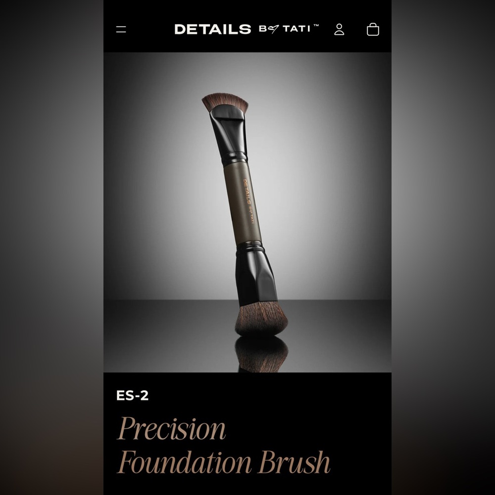 New Details By Tati ES2 Precision Foundation Brush